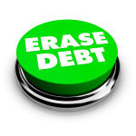 Erase Debt - Green Button